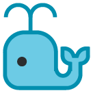 Spouting Whale as drawn by HTC in Sense 8