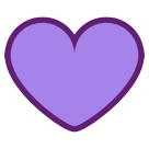 Purple Heart as drawn by HTC in Sense 8