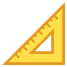 triangular ruler as rendered by HTC