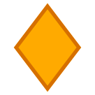 large orange diamond as rendered by HTC