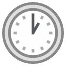 one o’clock as rendered by HTC