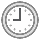 nine o’clock as rendered by HTC