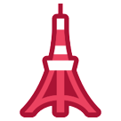 Tokyo Tower as drawn by HTC in Sense 8