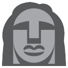 Moai as drawn by HTC in Sense 8