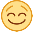 ほっとした顔 as rendered by HTC