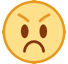 Enraged Face as drawn by HTC in Sense 8