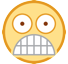 Fearful Face as drawn by HTC in Sense 8