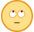 Face with Rolling Eyes as drawn by HTC in Sense 8