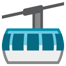 mountain cableway as rendered by HTC