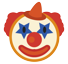faccina pagliaccio as rendered by HTC
