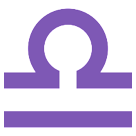 Libra as drawn by HTC in Sense 8