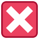 Cross Mark Button as drawn by HTC in Sense 8