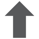Up Arrow as drawn by HTC in Sense 8