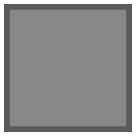 black large square as rendered by HTC
