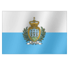 Flag: San Marino as drawn by Huawei in Harmony OS 4.0