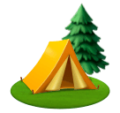 Camping as drawn by Huawei in Harmony OS 4.0