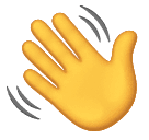 Winkende Hand as drawn by Huawei in Harmony OS 4.0