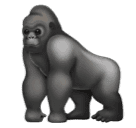 Gorilla as drawn by Huawei in Harmony OS 4.0