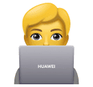 Technologist as drawn by Huawei in Harmony OS 4.0