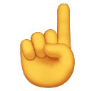 Index Pointing up as drawn by Huawei in Harmony OS 4.0
