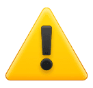 Warning as drawn by Huawei in Harmony OS 4.0