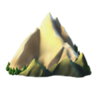 Mountain as drawn by Huawei in Harmony OS 4.0
