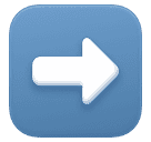 Right Arrow as drawn by Huawei in Harmony OS 4.0