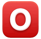 O button (blood type) as rendered by Huawei