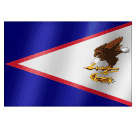 flag: American Samoa as rendered by Huawei