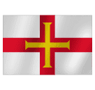 flag: Guernsey as rendered by Huawei