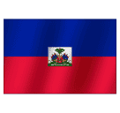 flag: Haiti as rendered by Huawei