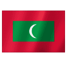 Flag: Maldives as drawn by Huawei in Harmony OS 5.0