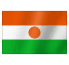 Flagge: Niger as rendered by Huawei