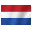 flag: Netherlands as rendered by Huawei