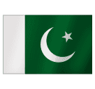 flag: Pakistan as rendered by Huawei