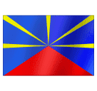 flag: Réunion as rendered by Huawei