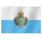 Flag: San Marino as drawn by Huawei in Harmony OS 5.0