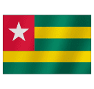flag: Togo as rendered by Huawei