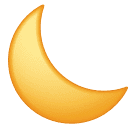crescent moon as rendered by Huawei
