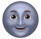 new moon face as rendered by Huawei