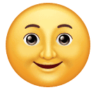 full moon face as rendered by Huawei