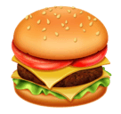 hambúrguer as rendered by Huawei