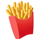 french fries as rendered by Huawei