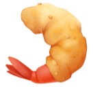 fried shrimp as rendered by Huawei