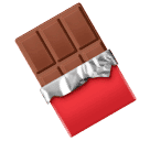 chocolate bar as rendered by Huawei