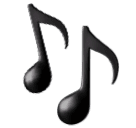 note musicali as rendered by Huawei