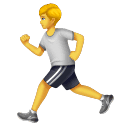 person running as rendered by Huawei
