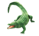 Crocodile as drawn by Huawei in Harmony OS 5.0