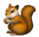 Streifenhörnchen as rendered by Huawei