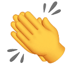Clapping Hands as drawn by Huawei in Harmony OS 5.0